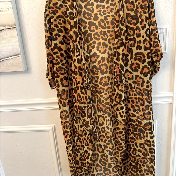 NWOT LuLaRoe Animal Print Kimono Size M 🐆 - Picture 5 of 12